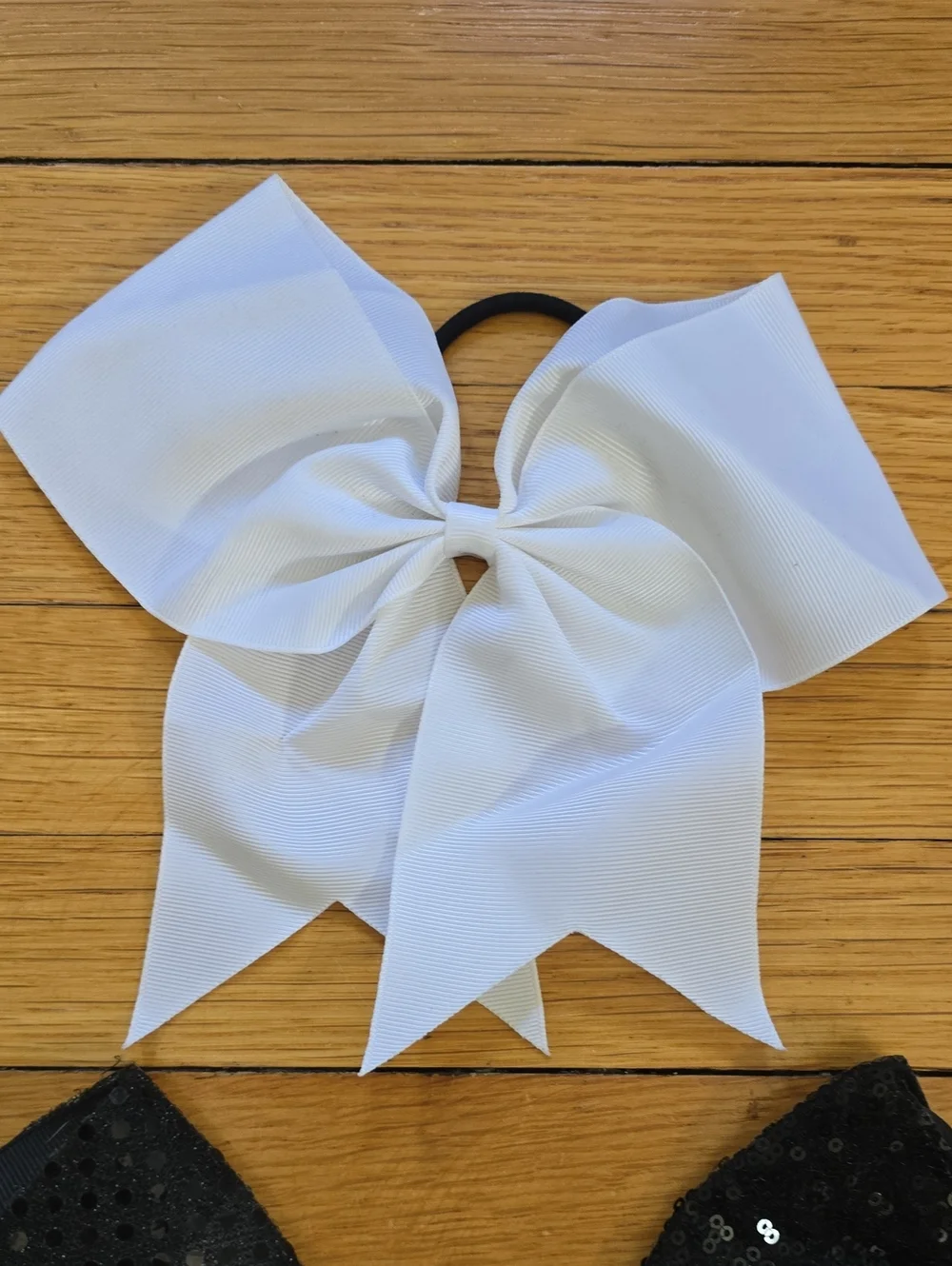 Handmade Lot of 13 Cheerleading Hair Bows, Multicolor, EUC, OS